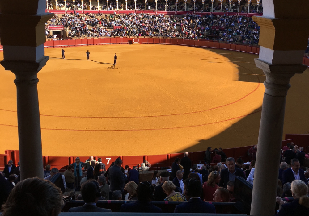 Palcos vip plaza toros Sevilla